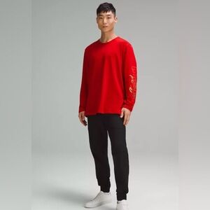 Lululemon Lunar New Year Red Fundamental Long Sleeve Shirt (L/XL)Great condition